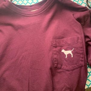 pink long sleeve